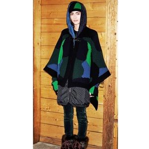 Louis Vuitton • Knit Cape Jacket